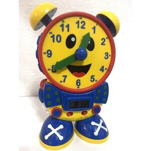 The Learning Journey Clock Telly The Time Teaching Time Talking Analog Clock